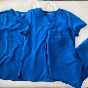 Mandala Royal Blue Scrubs